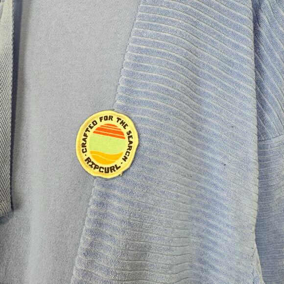 Rip Curl Women's Periwinkle Zip Up Hooded Soft Jacket Size Small - Picture 4 of 9